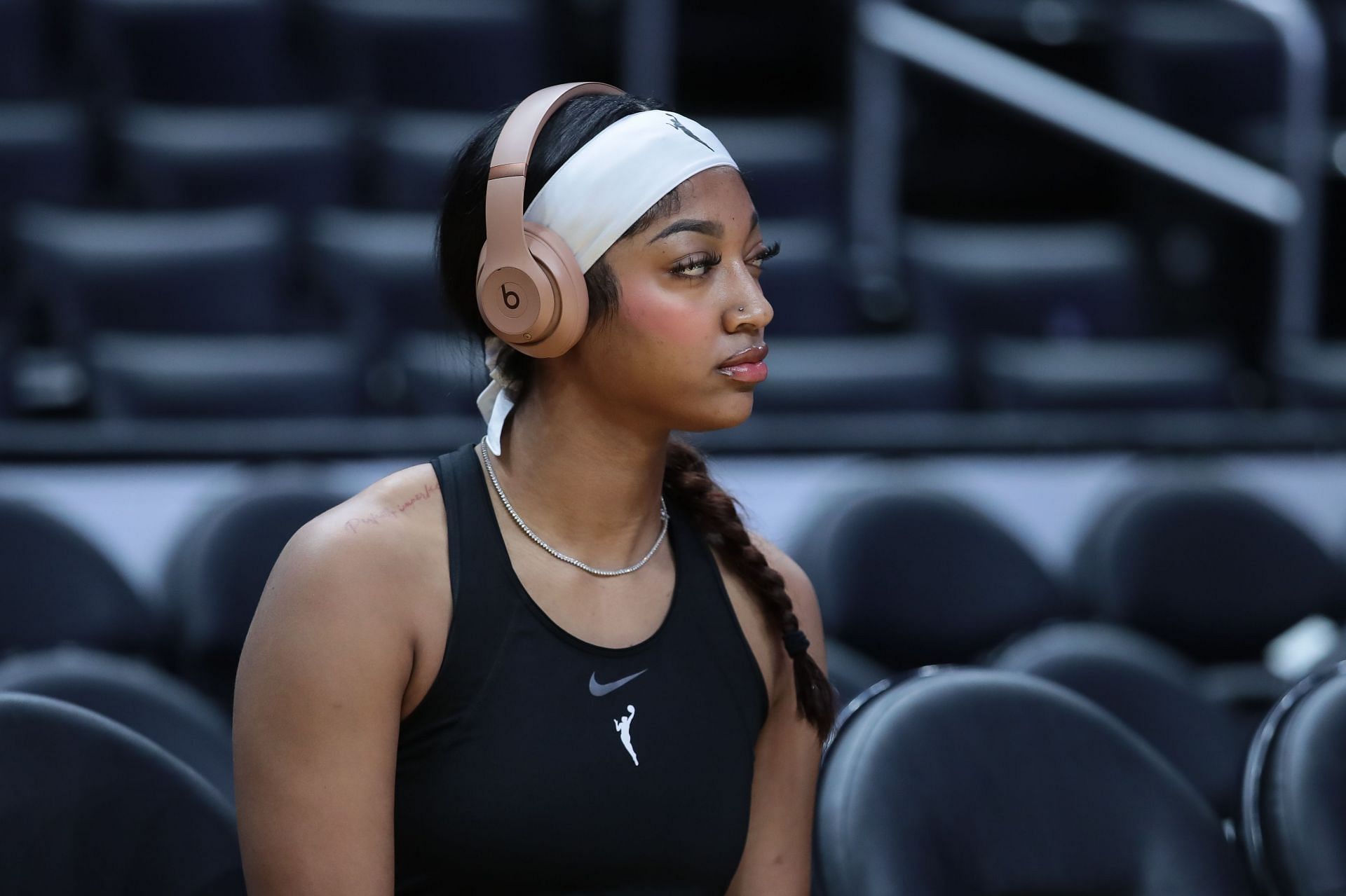 Chicago Sky rookie Angel Reese - Source: Getty